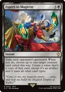 1 x Espers to Magicite - Final Fantasy Commander - LP - MTG - Picture 1 of 1
