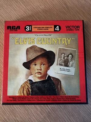 Elvis Country («Мне 10 000 лет») катушка на катушке TP3-1066 33⁄4 IPS 1971 VG + - Изображение 1 из 4