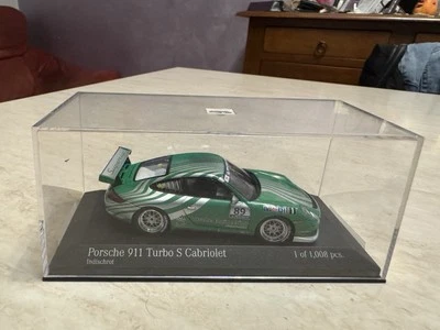 Porsche 911 Turbo S Indishrot Minichamps 1 of 1008 nuova in box da collezione - Immagine 1 di 4