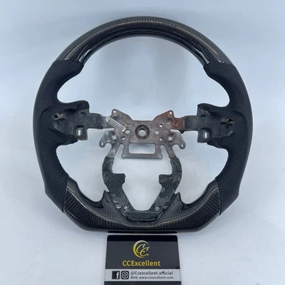 For Acura MDX 2007-2013 glossy carbon fiber steering wheel /no trim and buttons - Image 1 of 4