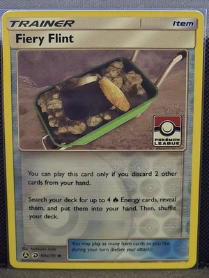 Fiery Flint - 60a/70 (Pokemon League) 060a/070 Reverse Holo - League & Champions - Image 1 of 2