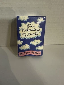 52 Relaxing Rituals (52 Series) - Cards By Lynn Gordon  Vintage 1996 - Picture 1 of 3