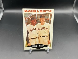1960 Topps #7 Master & Mentor Mays Rigney - Bild 1 von 2