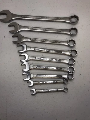 Juego de llaves de extremo de caja combinada SK Tools 9 piezas 7 mm-19 mm 8307-8319 EE. UU. Foto 1 de 4