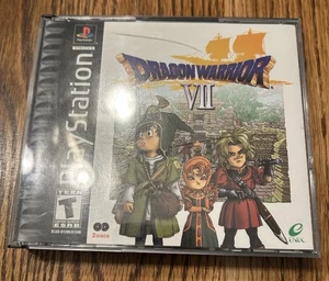 Dragon Warrior VII 7 (Sony PlayStation) PS1 Completo Con Manual Dragon Quest 7 - Imagen 1 de 10