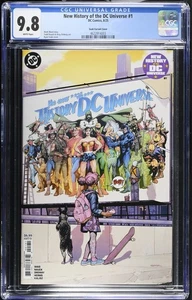 New History of the DC Universe #1 Ryan Sook Variant Cover CGC Graded 9.8 - Picture 1 of 2