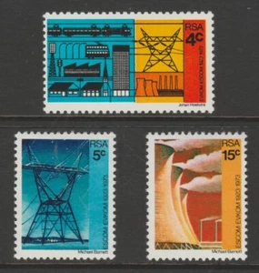 RSA South Africa MINT 1973 ESCOM electricity set sg326-328 MNH - Picture 1 of 1