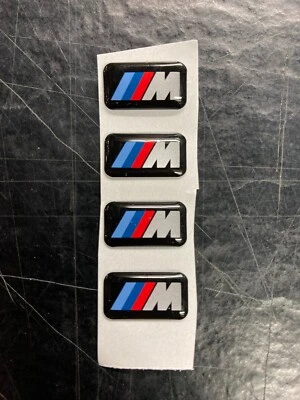 Original BMW M Felgenaufkleber für Alufelgen 4 Stück  Selbstklebend  1 St.=9,45€ - Bild 1 von 2