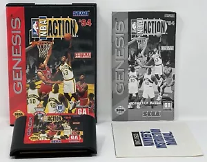 NBA Action ’94 (Sega Genesis, 1993) komplett in Box CIB Basketball mit Insert - Bild 1 von 10