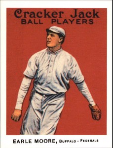 1983 Galasso Cracker Jack Reprint #124 Earl Moore - NM-MT