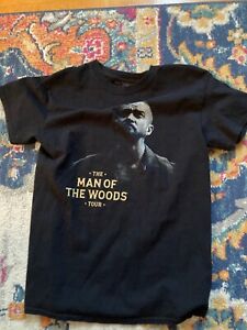 Justin Timberlake Merch The Man of the Woods Concert Tour T Shirt Size Small