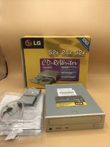 Computer Compact Disc Ultra CD ReWriter LG 52x24x52x GCE-8520B PC PARTS ONLY - Afbeelding 1 van 9