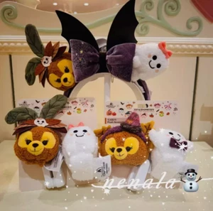 2024 Shanghai Disney Halloween Linabell Stellalou Bow DIY Plush Ear Headband - Picture 1 of 4