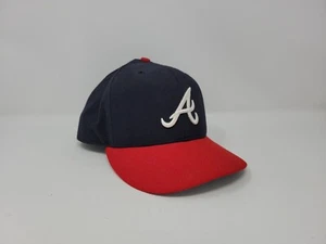 New Era Diamond Collection Atlanta Braves Herren Gr. 7 1/8 Mütze 100% Wolle Vintage - Bild 1 von 9