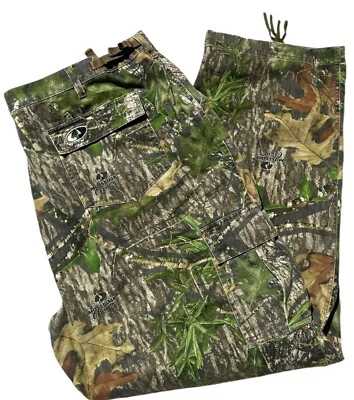 Mossy Oak Obsession Camouflage Cargo Hunting Pants Men's Size Large 42x32* read - Image 1 of 4