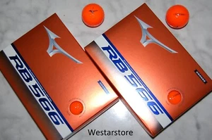 MIZUNO RB 566 2 DOZZINE PALLINE DA GOLF ARANCIONI GRATIS 2 DOZZINE DI TEE GIAPPONESE - Foto 1 di 4