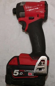 Milwaukee M18FID3 18V Cordless Brushless FUEL GEN 4 Impact Driver +5Ah Battery! - Picture 1 of 8