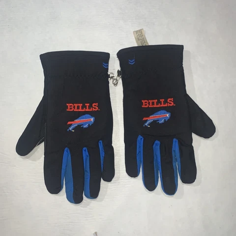 NFL Buffalo Bills Winter Gloves Excellent Condition Cover