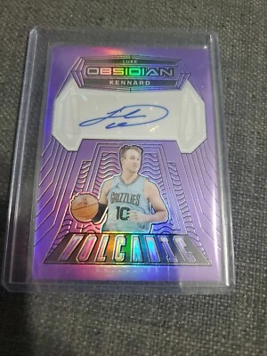 2023-24 Obsidian Luke Kennard Volcanic Purple Flood AUTO /49 - Image 1 of 3