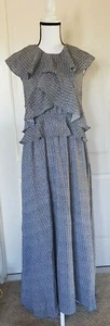 TOV Los Angeles Layered Cutout Sleeve Ruffle Dress Size 38 (US 4) New - Picture 1 of 12