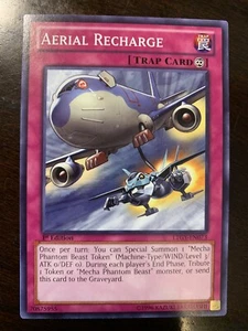 Aerial Recharge LTGY-EN073 YuGiOh! TRAP Lord of the Tachyon Galaxy 1st Ed NM x1 - Picture 1 of 2
