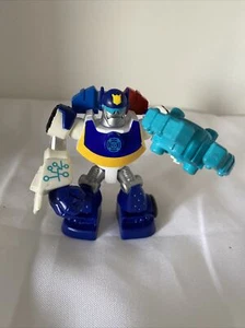 Playskool Heroes Transformers Rescue Bots CHASE the Police-Bot Jazz - Picture 1 of 4