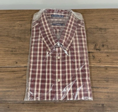 SOA True Vintage 60s 70s After Hours By ARROW Checkered Button Down Shirt XL - Image 1 of 4