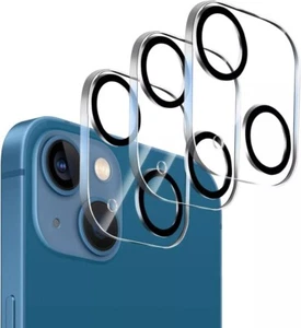 3 Pack Protector De Lente Camara Vidrio Templado Para iPhone 13 y iPhone 13 Mini - Picture 1 of 7