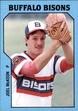 1985 Buffalo Bisons TCMA #22 Joel McKeon Hollywood Florida FL Baseball Card
