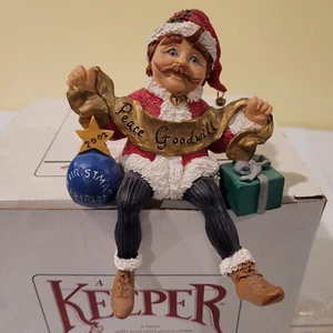 VINTAGE Collectible Figurine Shenandoah Designs The Keeper of Christmas 2002 - Picture 1 of 4