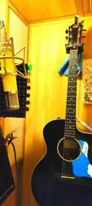 Akustikgitarre Taylor 214ce DLX schwarz V Klasse mit Hartschalenkoffer - Bild 1 von 9