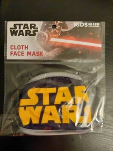 NUEVO STAR WARS Género Disney Logotipo Paño Máscara Facial - Niños 4+ - Imagen 1 de 1
