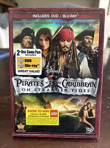 Brand New Sealed, Pirates of The Caribbean on Stranger Tide DVD Blur-ray Set - Picture 1 of 1
