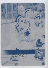 2006-07 Upper Deck Printing Plate Cyan 1/1 Michal Rozsival #381 1p3