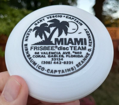Miami Vescio (Free Returns) MINI Disc Golf Frisbee #419 (Free Innova Pin) Wham-O - Image 1 of 4