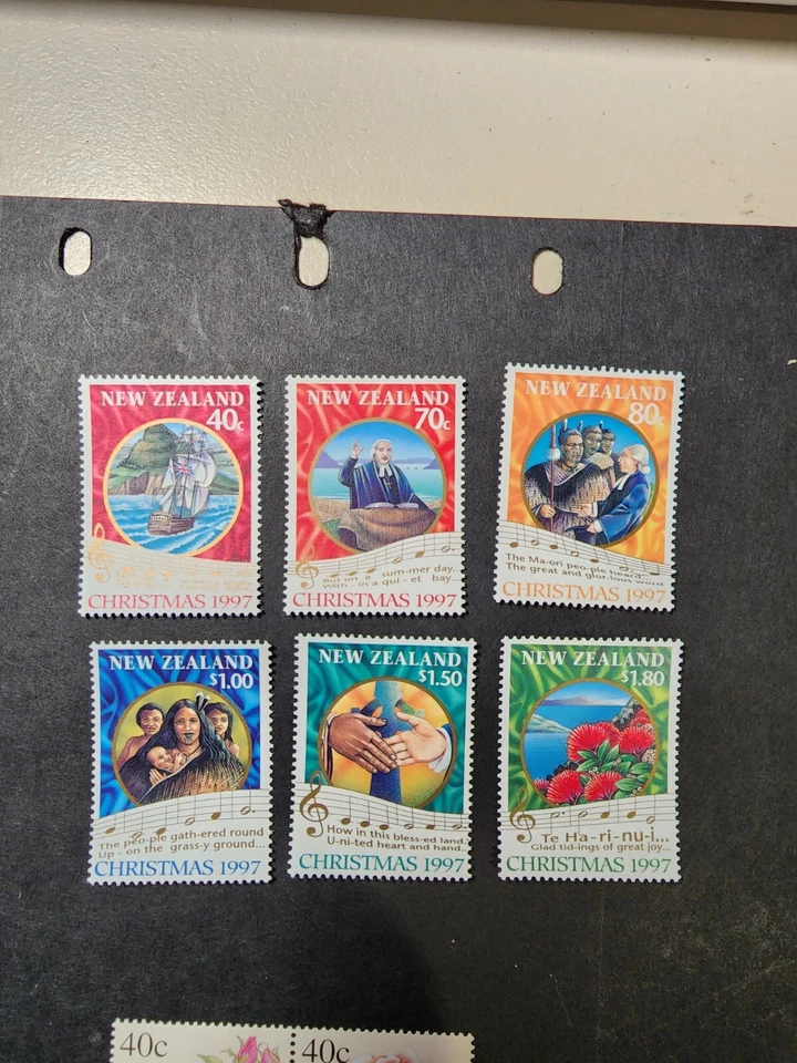 N. Zealand  1997 Christmas  set   MUH A10 — 第 1/1 张图片