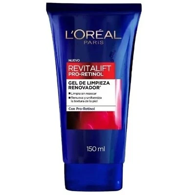 1 L’ÓRÉAL REVITALIFT PRO-RETIN0L/GEL FACIAL DE LIMPIEZA/GEL FACE WASH/ANTI AGING - Image 1 of 3