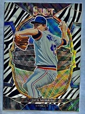 JACK MORRIS 2023 Panini Select Baseball CONCOURSE Zebra Prizm SP Card #53 TIGERS