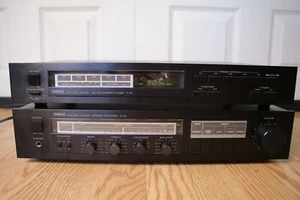 Vintage Yamaha A-15 T-15 Natural Sound Stereo Receiver Amplifier + AM FM Tuner - Picture 1 of 8