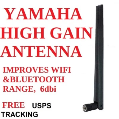 ANTENA YAMAHA ALTA GANANCIA WIFI/BLUETOOTH PARA RECEPTORES WXA-50 WXC-50, NP-303 Foto 1 de 2