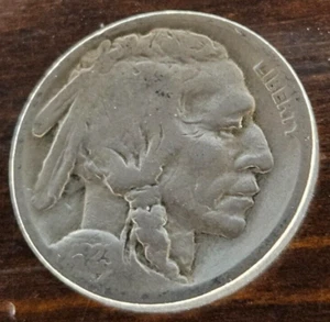 1923 P - Büffelnickel - G - Bild 1 von 2