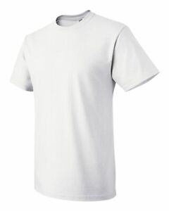 Fruit of the loom Men's HD Cotton Plain Crew Neck Short Sleeves T-Shirt 3931