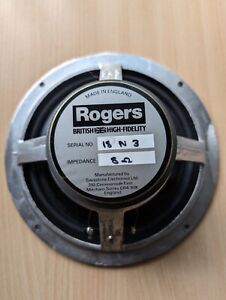 Rogers Studio 1 Bass Midrange Speaker Drive Unit for Parts or Repair. Rare item.