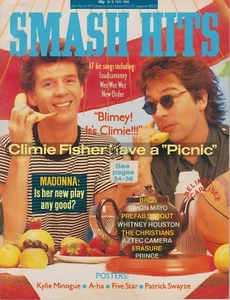 SMASH HITS MAGAZINE - CLIMIE FISHER, WHITNEY HOUSTON, PRINCE - MAY 88 - Picture 1 of 2