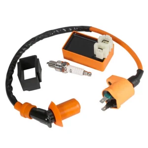 Racing CDI (Offen)Zündspule Zündkerze für GY6 50CC 125CC 150CC Motor ATV Roller - Bild 1 von 12