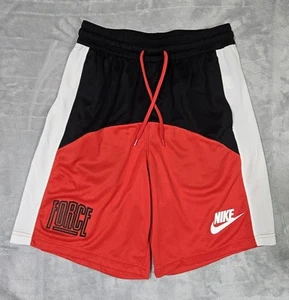 Nike Starting 5 Force Men's Dri-Fit Basketball Shorts Medium Red Black White - Picture 1 of 9