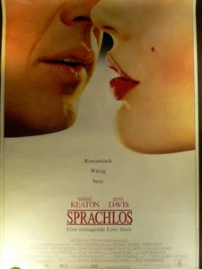 Sprachlos - Michael Keaton - Geena Davis - Filmposter 59x84cm gerollt - Imagen 1 de 1