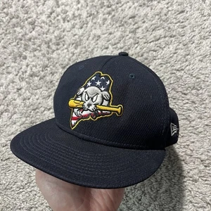MiLB Portland Sea Dogs Stars/Stripes Batting Practice New Era 7 1/2 Fitted Cap - Picture 1 of 6