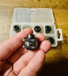 Neuf - Tubes rigides XSPC G1/4" à 14 mm - Triple joint 8 pièces - Détail - Photo 1/4