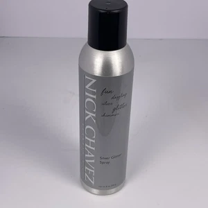 Nick Chavez Silver Glitter Spray 8 oz Discontinued - Picture 1 of 3
